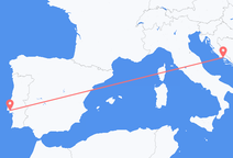 리스본 출발, 스플리트 도착 항공편