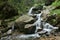 photo of view of "Skakavitsa Waterfall" in Bulgaria Mountain, Kyustendil, Bulgaria.