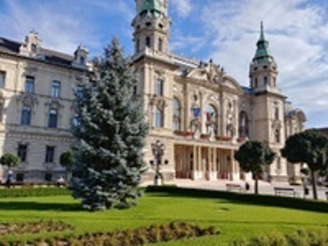 photo of view of Gyor, Hungary.