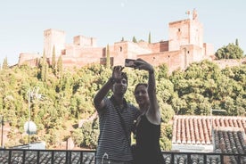 Tour a piedi di Granada al tramonto