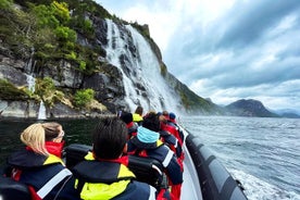 Fra Stavanger: Lysefjord Sightseeing RIB-båttur