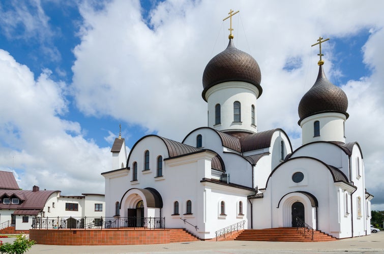 The church in honor of the Protection of the Mother of God and in the name of Saint Nicholas (Pokrovo Nicholas Church), Klaipeda, Lithuania