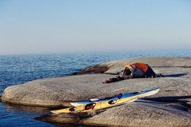 Excursion en kayak de 2 jours dans l'archipel de Stockholm