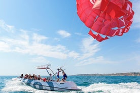 Parasailing vom Yachthafen Albufeira per Boot