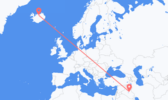 Flights from Baghdad to Akureyri
