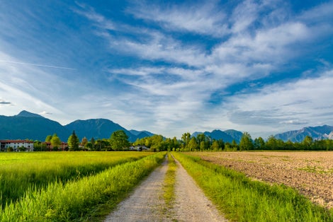 Photo of Countryside landscape in Pordenone, Italy.