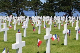 Trasferimento privato di andata e ritorno alle spiagge del D Day in Normandia da Parigi