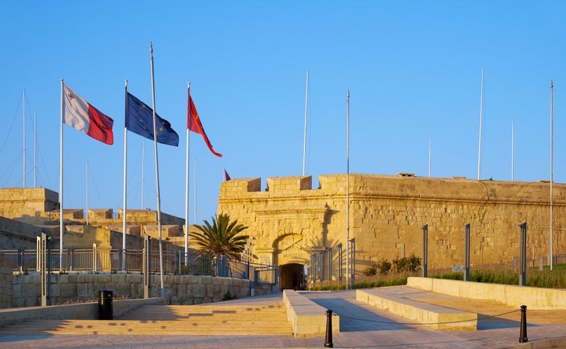 The Malta at War Museum, dedicated to Malta's World War II history, housed in Couvre Porte. The former part of the fortifications of Birgu. Malta