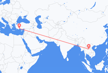 Flights from Vientiane to Antalya