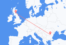 Bucharest to Edinburgh
