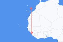 Vuelos de Freetown a Lanzarote