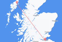 Flyg från Edinburgh, Skottland till Stornoway, Skottland