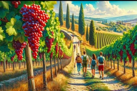 HIking Tour of Chianti Classico with 3 Organic Wineries and lunch