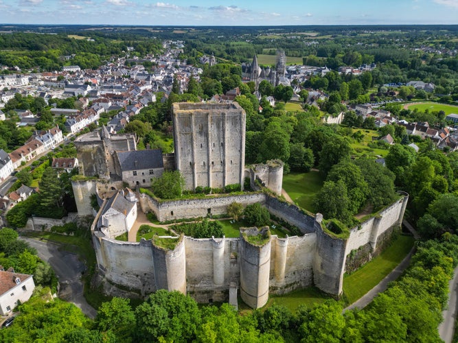 The Château de Loches is a castle located in the département of Indre-et-Loire in the Loire Valley in France