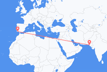 カラチからファロ地区行きのフライト