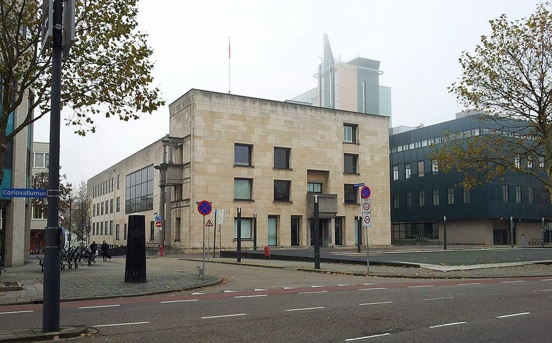 photo of view of town hall in Heerlen, the Netherlands.