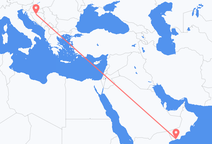 Flyrejser fra Salalah til Banja Luka