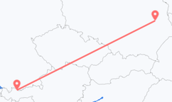 Train tickets from Gemeinde Ehrwald to Lublin