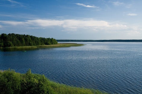 photo of view of Мястра,Minsk Belarus.