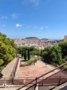 Photo of Altea white village skyline in Alicante at Mediterranean Spain.