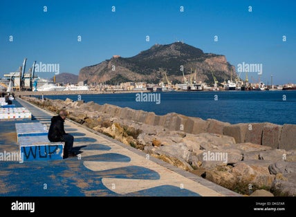 photo of view of Foro Italico, Palermo, Italy.