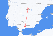 Flights from Madrid to Málaga