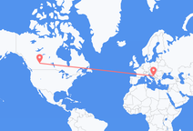 Flüge von Edmonton nach Sarajevo