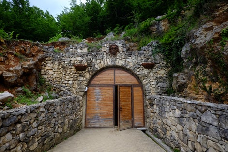 Photo of Prometheus Cave Natural Monument Entrance, Georgia.