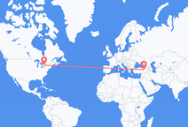 Voos de Toronto para Erzincan
