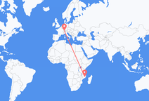 Vluchten van Nampula, Mozambique naar Zürich, Zwitserland