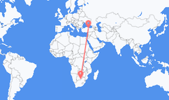 Vols de Gaborone, le Botswana pour Tokat, Turquie