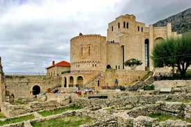 From Tirana: Kruja Castle, Old Bazaar & Sari Salltik Tour