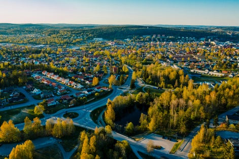 photo of view of Sundsvall, Sweden.