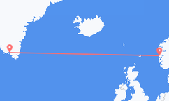เที่ยวบิน จาก Narsaq, กรีนแลนด์ ไปยัง บาร์เกิน, นอร์เวย์