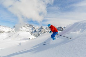 photo of Winter Cityscape of Cavalese, Val di Fiemme, Trentino Alto Adige, Italy.