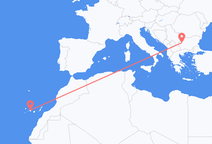 Tenerife to Sofia