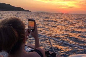 Tramonto e cena a Capri