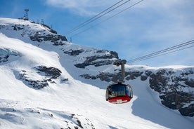 Einkaferð um Engelberg, ost og fjall Titlis frá Basel