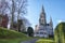 photo of view Beautiful Saint Fin Barre's Cathedral, cork, Ireland..