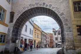 Het beste van de oude binnenstad en het kasteel van Cesky Krumlov