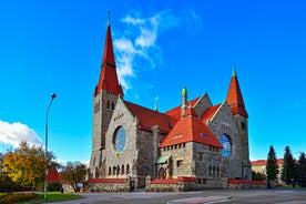 Photo of Old church of Harjavalta, Finland.