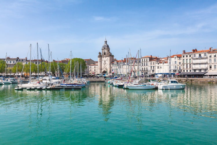 Photo of harbor of La Rochelle.