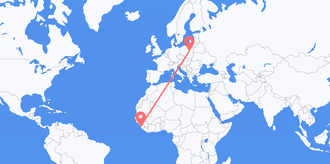 Flights from Sierra Leone to Poland