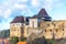 Photo of Lipnice nad Sazavou. Gothic style medieval castle, Czech Republic.