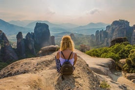 Tour privato di un'intera giornata intorno a Meteora e Metsovo da Lefkada