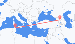 Flights from Tunis to Tbilisi