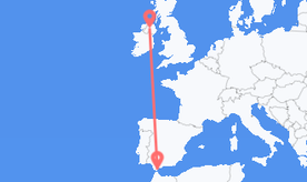 Flights from Gibraltar to Northern Ireland