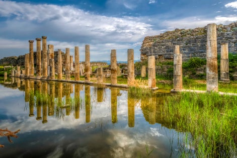 The Temple of Artemis in Magnesia on the Maeander, Aydın ,Turkey
