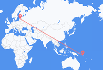 Flights from Honiara to Riga