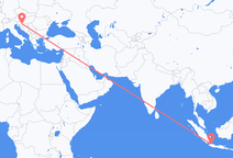 Jakarta to Zagreb